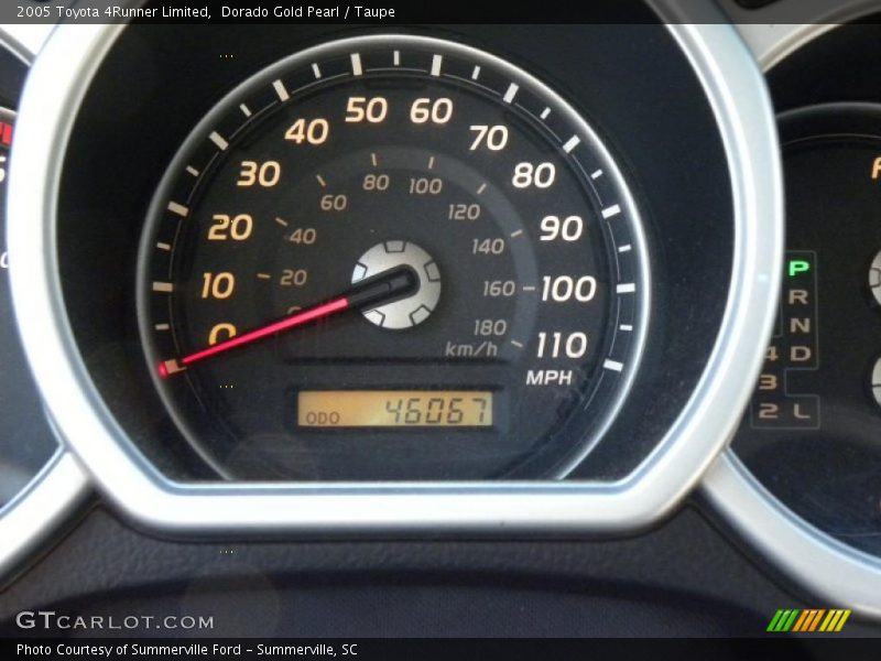 Dorado Gold Pearl / Taupe 2005 Toyota 4Runner Limited