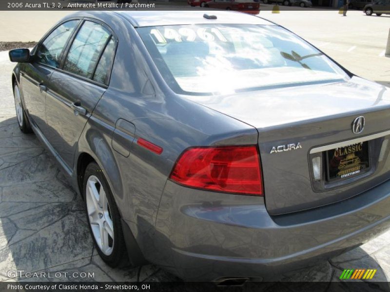 Anthracite Metallic / Parchment 2006 Acura TL 3.2