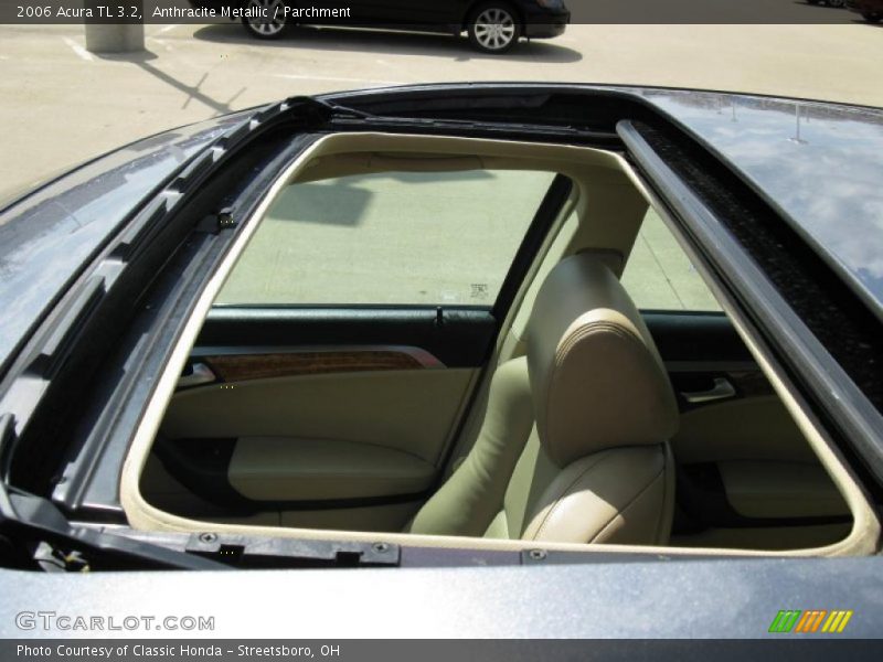 Anthracite Metallic / Parchment 2006 Acura TL 3.2