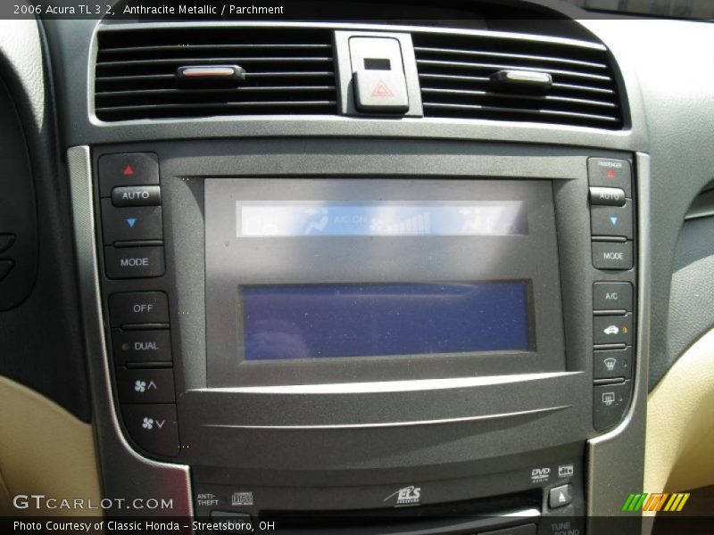 Anthracite Metallic / Parchment 2006 Acura TL 3.2