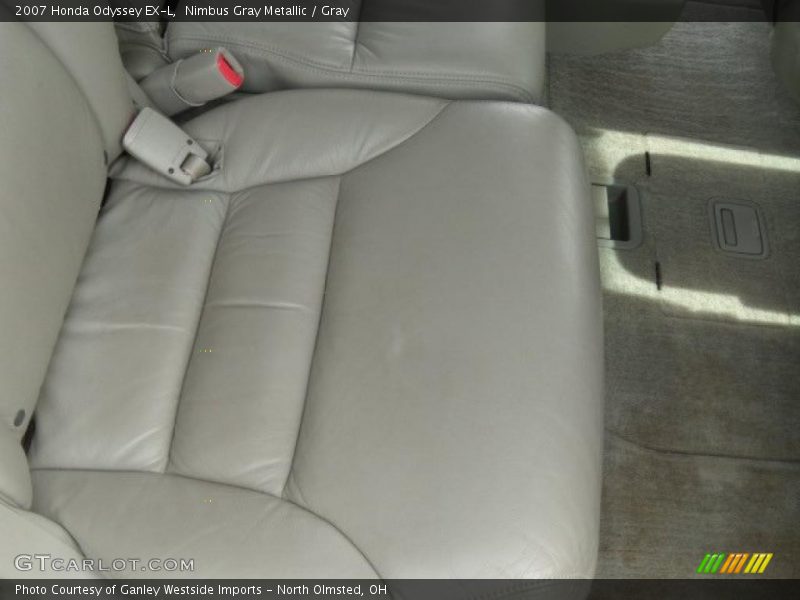 Nimbus Gray Metallic / Gray 2007 Honda Odyssey EX-L