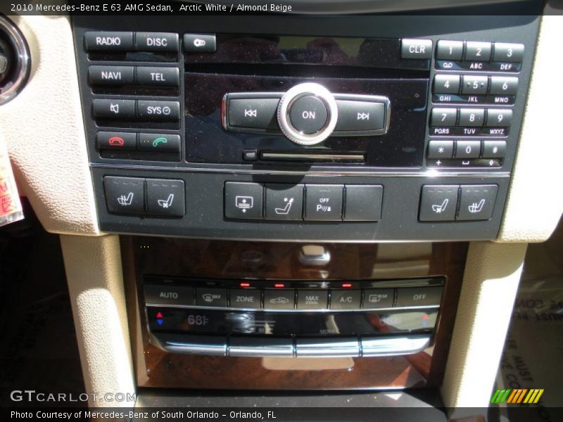 Arctic White / Almond Beige 2010 Mercedes-Benz E 63 AMG Sedan