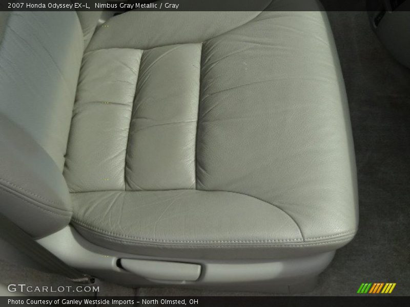 Nimbus Gray Metallic / Gray 2007 Honda Odyssey EX-L