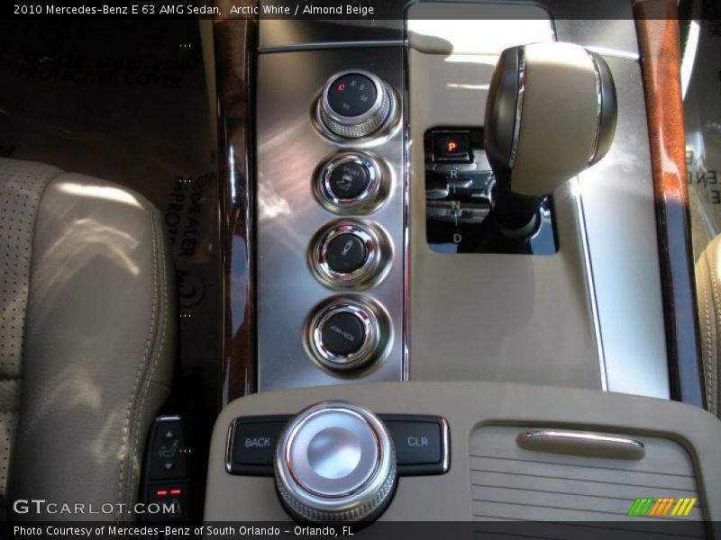 Arctic White / Almond Beige 2010 Mercedes-Benz E 63 AMG Sedan