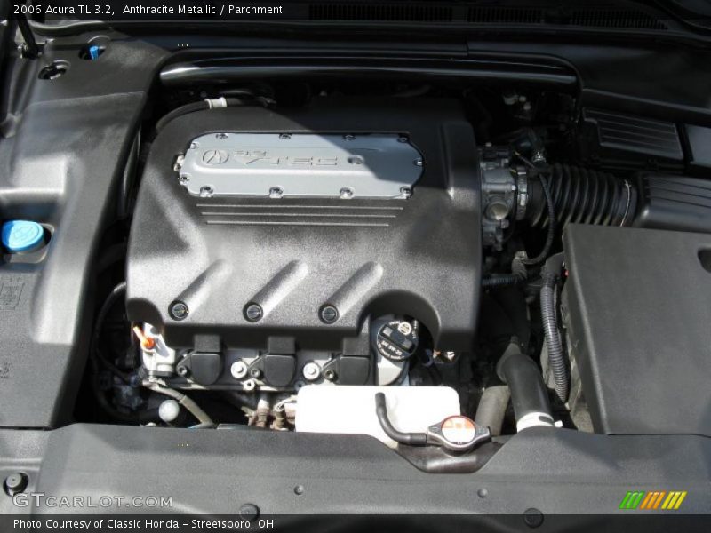 Anthracite Metallic / Parchment 2006 Acura TL 3.2