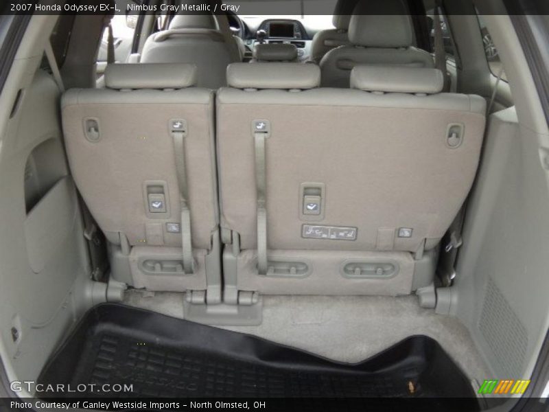 Nimbus Gray Metallic / Gray 2007 Honda Odyssey EX-L