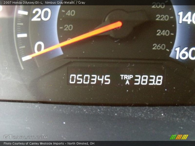 Nimbus Gray Metallic / Gray 2007 Honda Odyssey EX-L