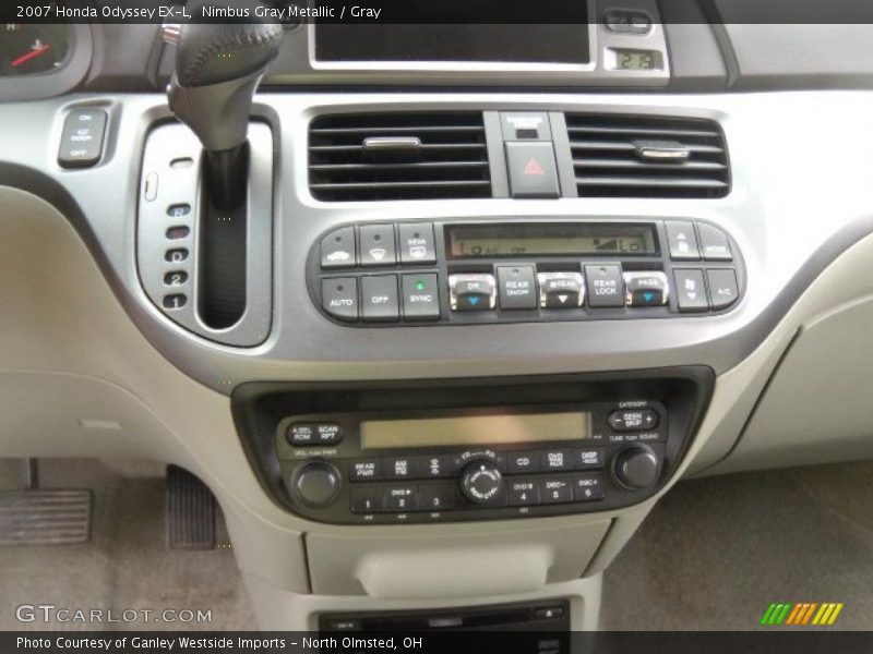 Nimbus Gray Metallic / Gray 2007 Honda Odyssey EX-L