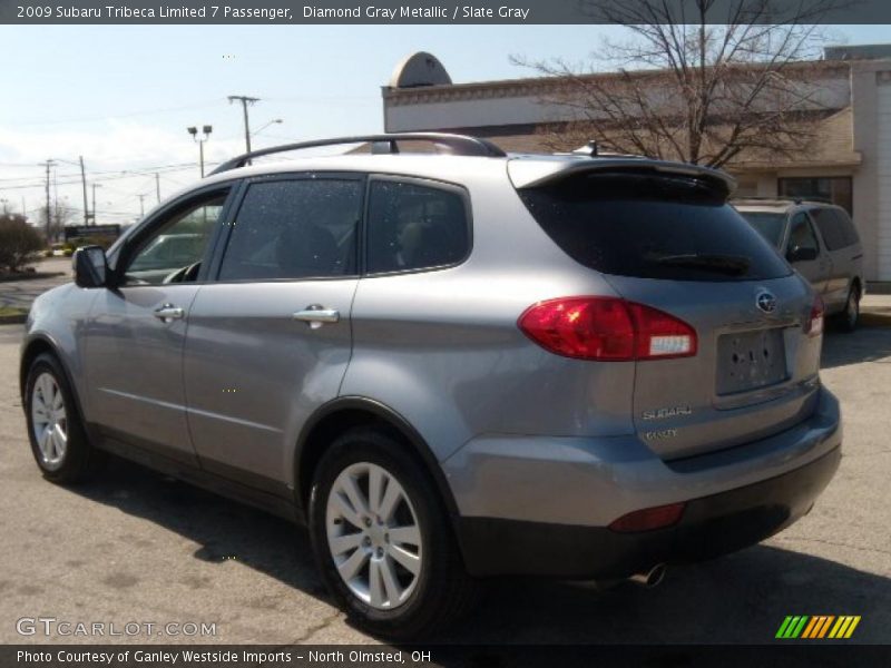 Diamond Gray Metallic / Slate Gray 2009 Subaru Tribeca Limited 7 Passenger
