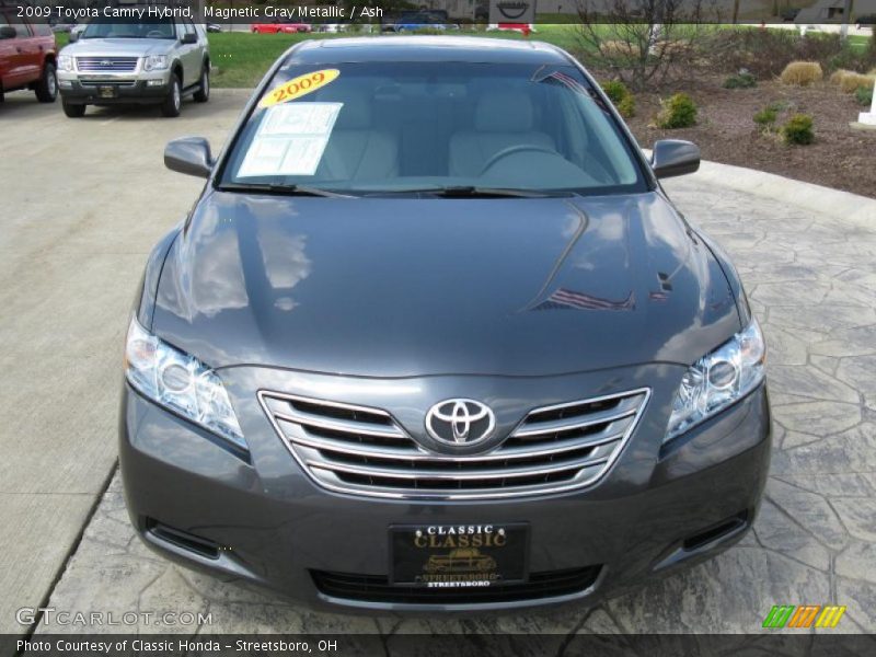 Magnetic Gray Metallic / Ash 2009 Toyota Camry Hybrid