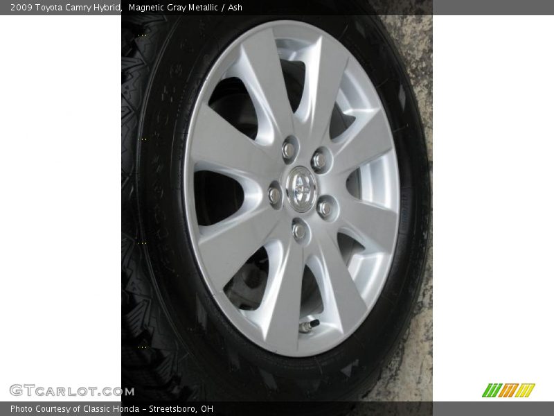 Magnetic Gray Metallic / Ash 2009 Toyota Camry Hybrid