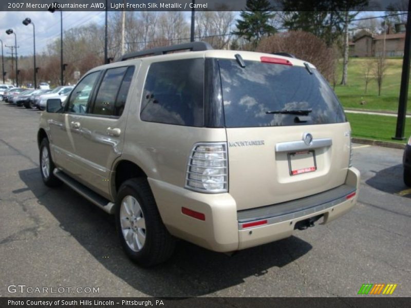 Light French Silk Metallic / Camel 2007 Mercury Mountaineer AWD