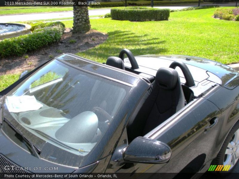 Black / Black 2010 Mercedes-Benz SLK 300 Roadster