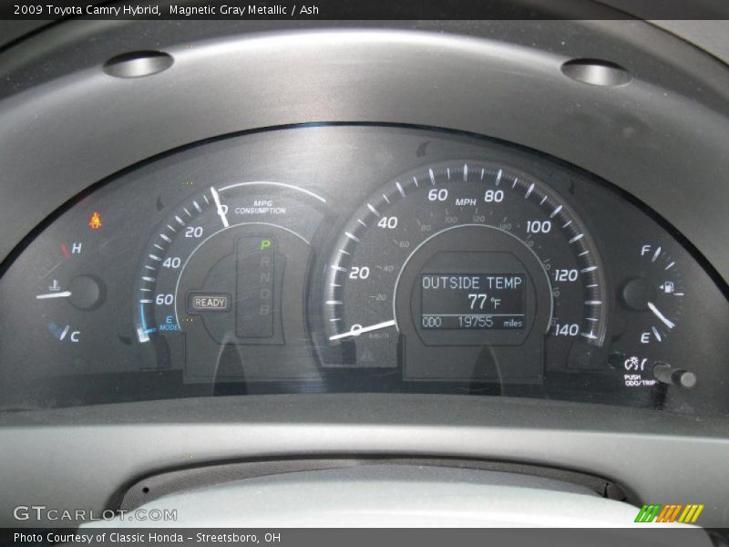 Magnetic Gray Metallic / Ash 2009 Toyota Camry Hybrid