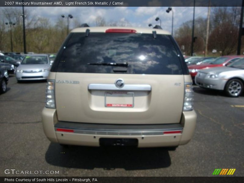 Light French Silk Metallic / Camel 2007 Mercury Mountaineer AWD