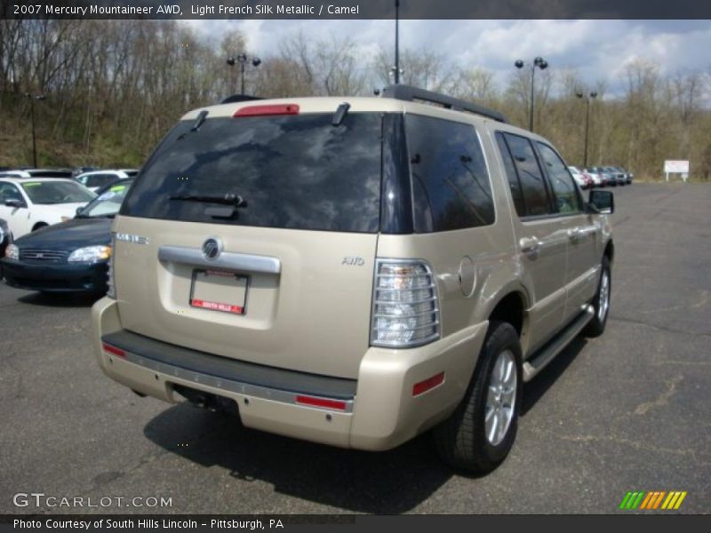 Light French Silk Metallic / Camel 2007 Mercury Mountaineer AWD