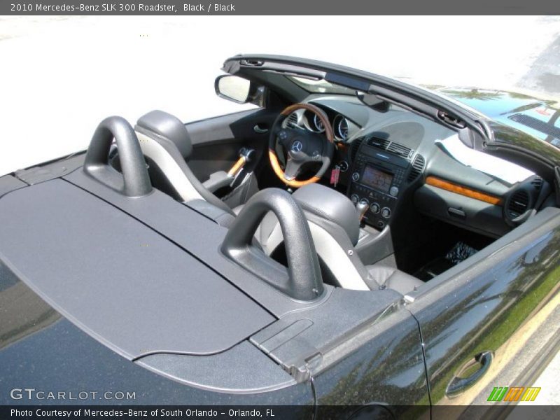 Black / Black 2010 Mercedes-Benz SLK 300 Roadster