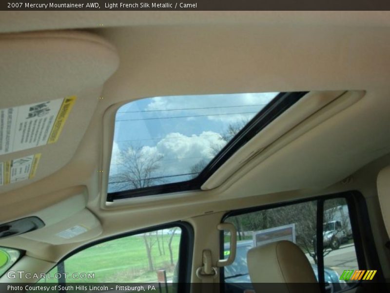 Light French Silk Metallic / Camel 2007 Mercury Mountaineer AWD