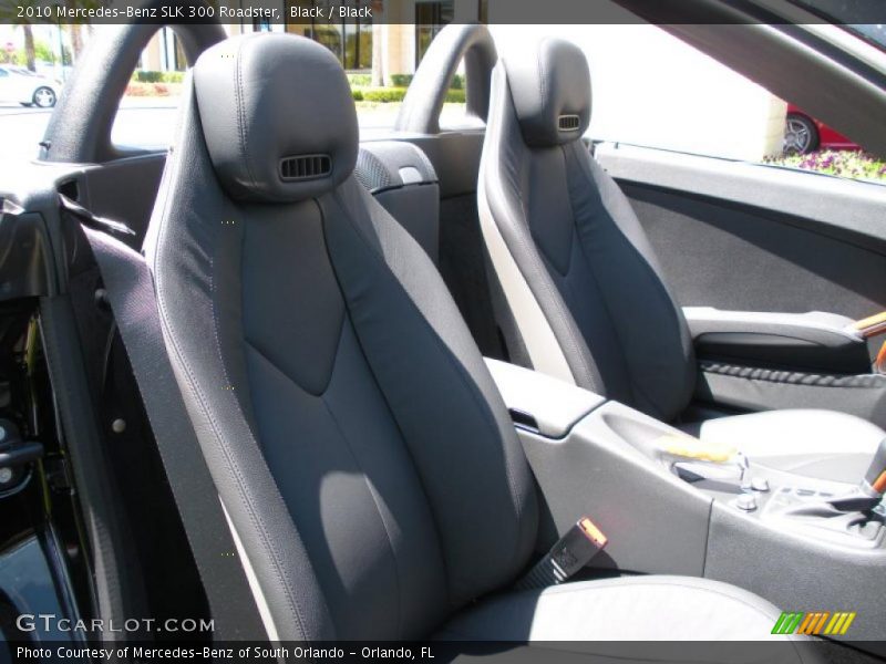 Black / Black 2010 Mercedes-Benz SLK 300 Roadster