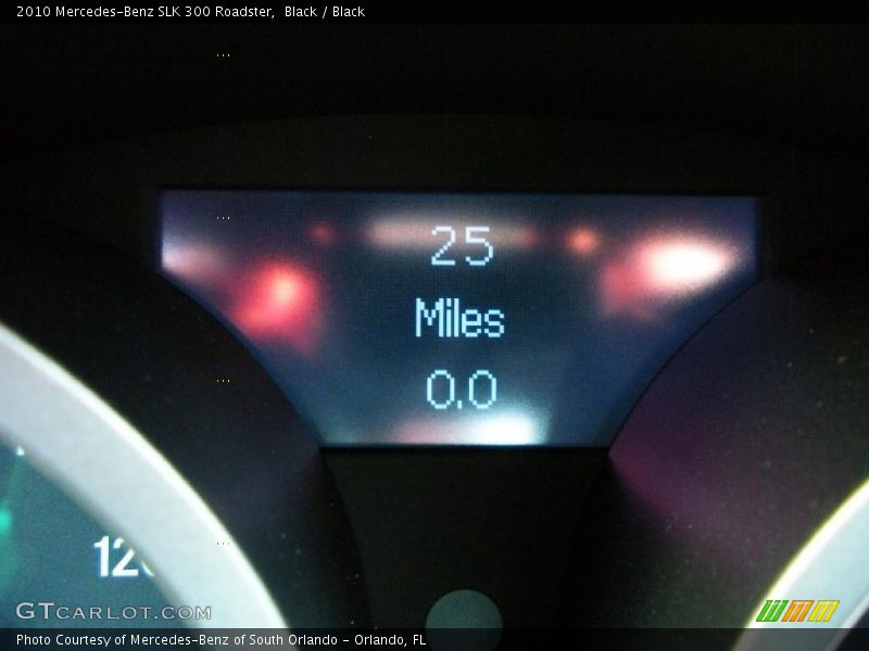 Black / Black 2010 Mercedes-Benz SLK 300 Roadster