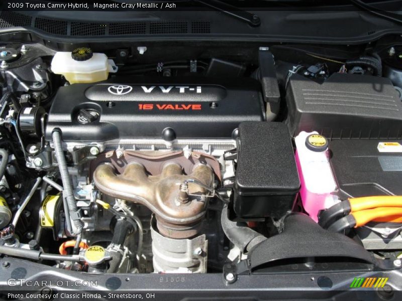 Magnetic Gray Metallic / Ash 2009 Toyota Camry Hybrid