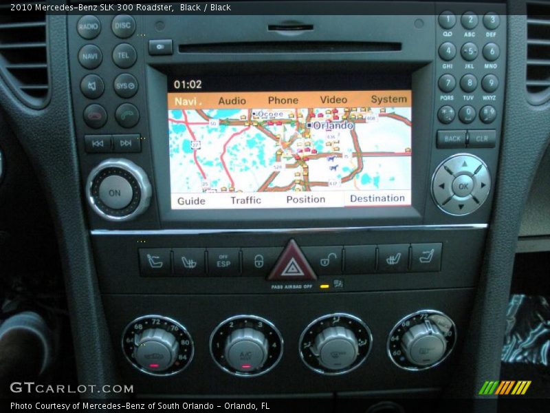 Black / Black 2010 Mercedes-Benz SLK 300 Roadster