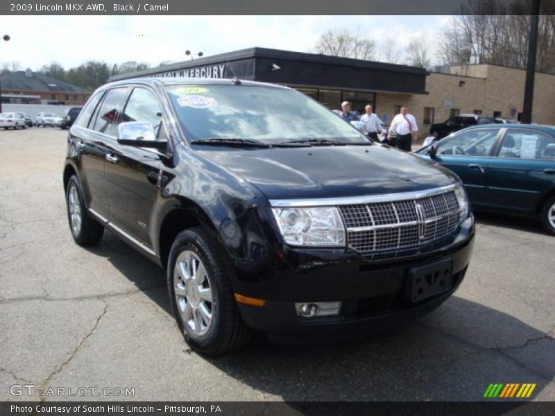 Black / Camel 2009 Lincoln MKX AWD