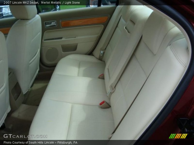 Merlot Metallic / Light Stone 2007 Lincoln MKZ Sedan