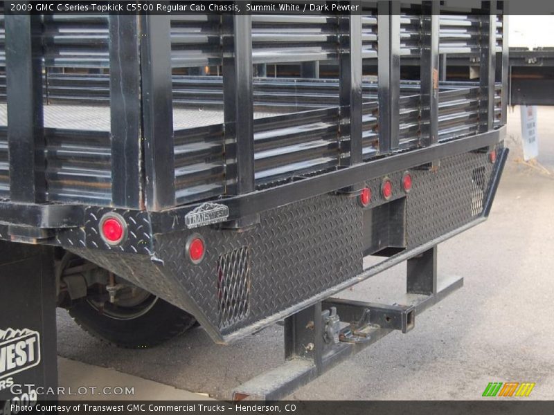 Summit White / Dark Pewter 2009 GMC C Series Topkick C5500 Regular Cab Chassis