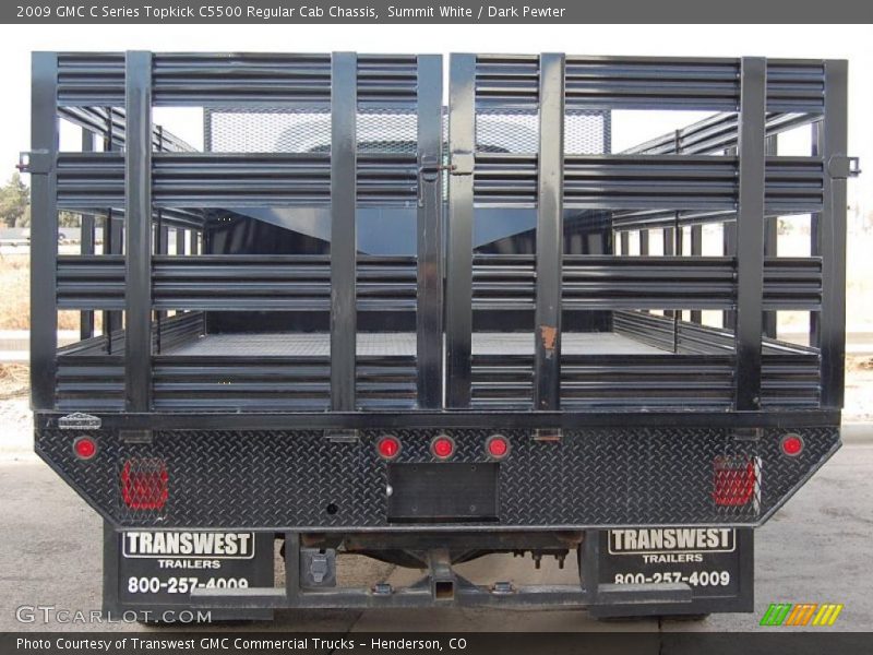 Summit White / Dark Pewter 2009 GMC C Series Topkick C5500 Regular Cab Chassis