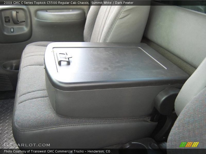 Summit White / Dark Pewter 2009 GMC C Series Topkick C5500 Regular Cab Chassis