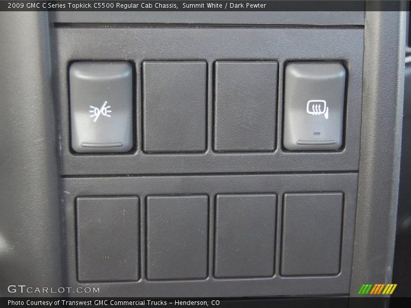 Summit White / Dark Pewter 2009 GMC C Series Topkick C5500 Regular Cab Chassis