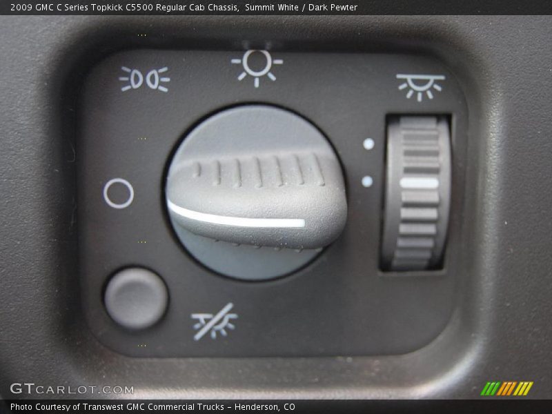 Summit White / Dark Pewter 2009 GMC C Series Topkick C5500 Regular Cab Chassis