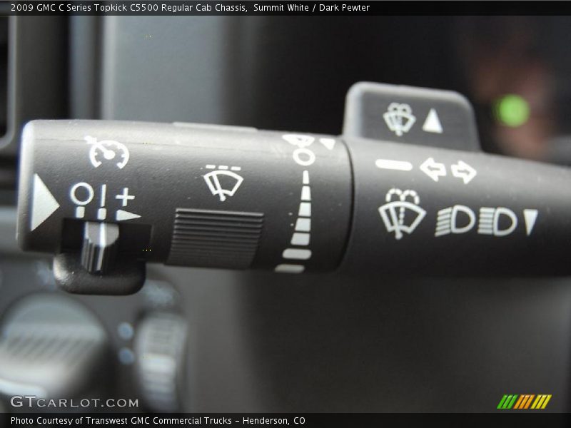 Summit White / Dark Pewter 2009 GMC C Series Topkick C5500 Regular Cab Chassis