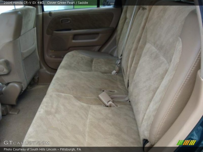 Clover Green Pearl / Saddle 2004 Honda CR-V EX 4WD
