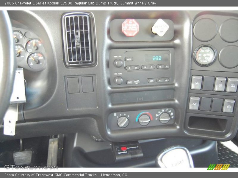 Summit White / Gray 2006 Chevrolet C Series Kodiak C7500 Regular Cab Dump Truck