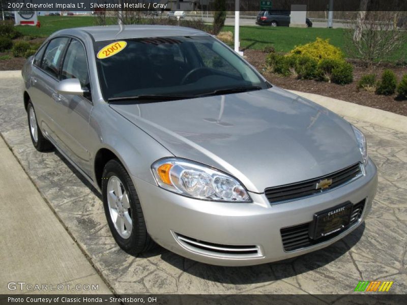 Silverstone Metallic / Gray 2007 Chevrolet Impala LT