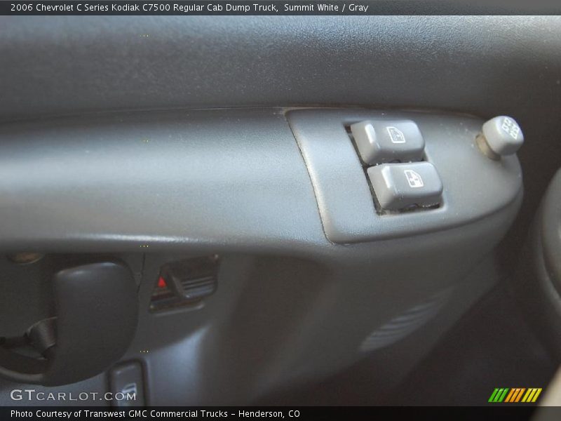 Summit White / Gray 2006 Chevrolet C Series Kodiak C7500 Regular Cab Dump Truck
