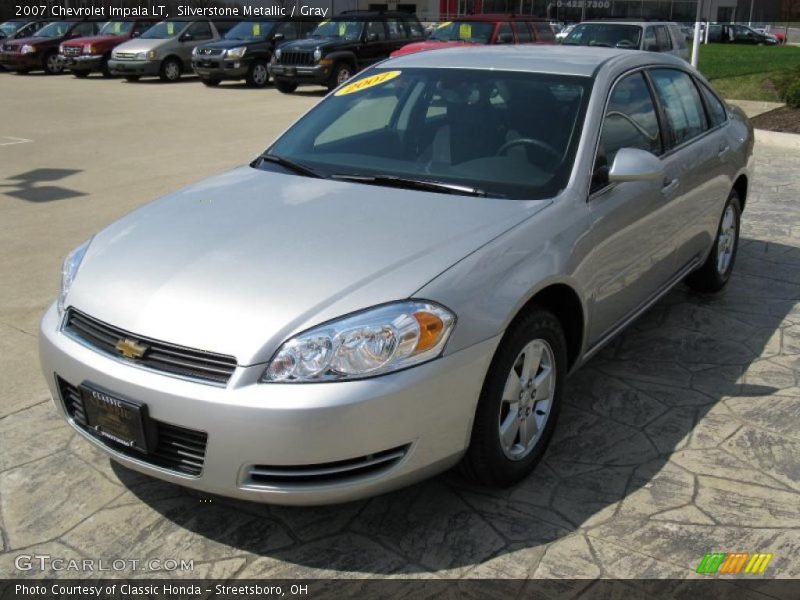 Silverstone Metallic / Gray 2007 Chevrolet Impala LT