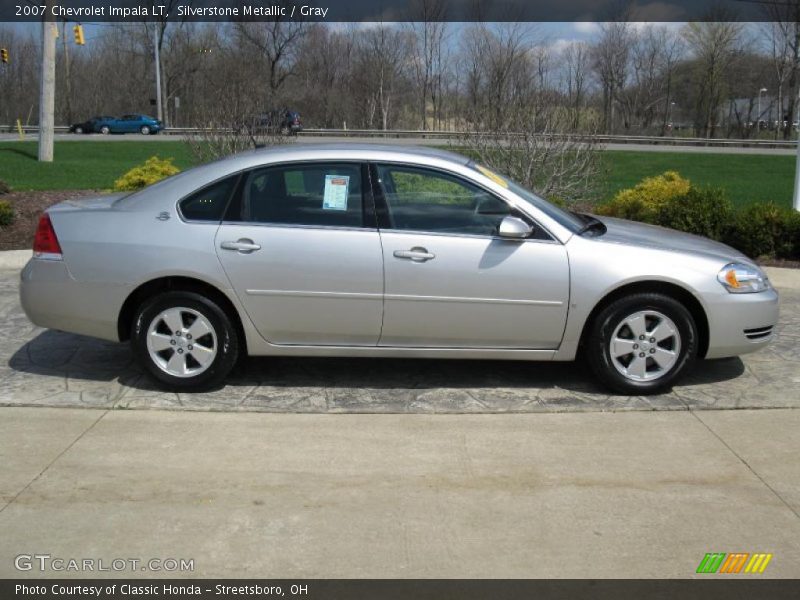 Silverstone Metallic / Gray 2007 Chevrolet Impala LT