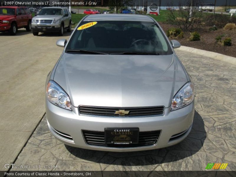 Silverstone Metallic / Gray 2007 Chevrolet Impala LT