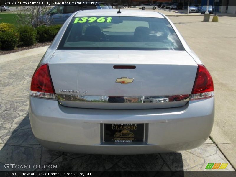 Silverstone Metallic / Gray 2007 Chevrolet Impala LT