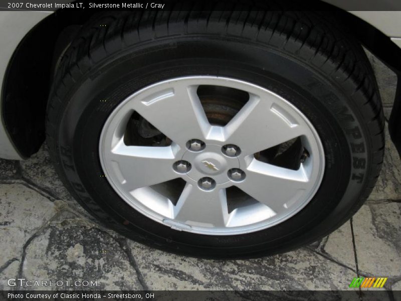 Silverstone Metallic / Gray 2007 Chevrolet Impala LT