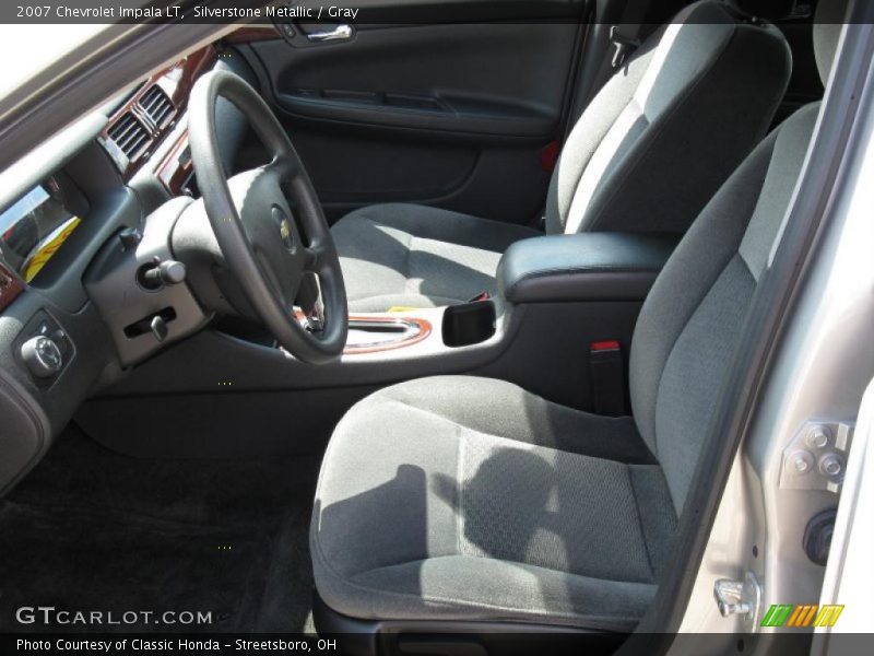 Silverstone Metallic / Gray 2007 Chevrolet Impala LT