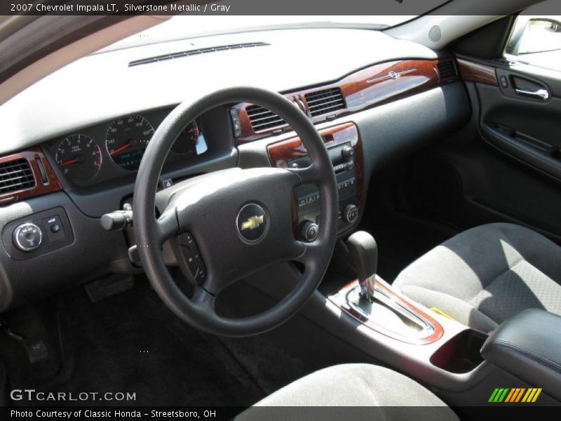 Silverstone Metallic / Gray 2007 Chevrolet Impala LT