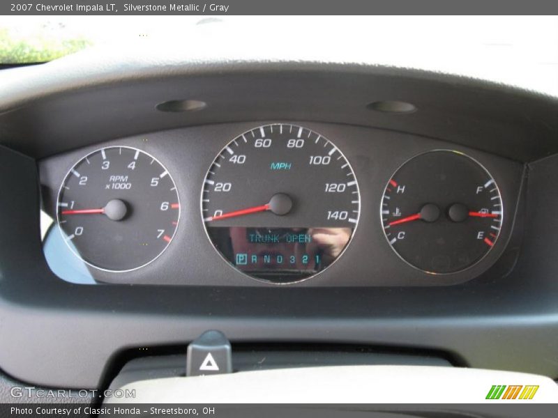 Silverstone Metallic / Gray 2007 Chevrolet Impala LT