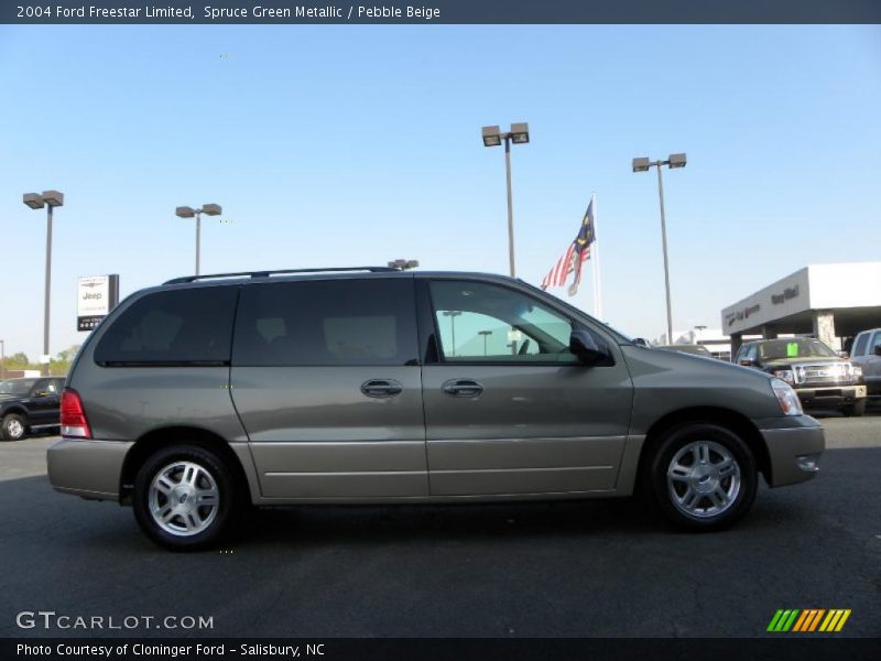 Spruce Green Metallic / Pebble Beige 2004 Ford Freestar Limited