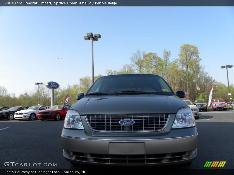 Spruce Green Metallic / Pebble Beige 2004 Ford Freestar Limited