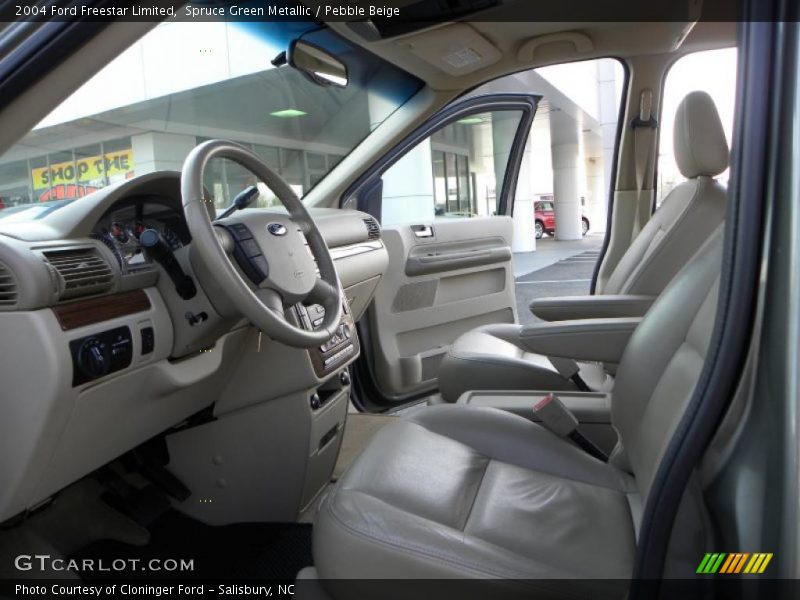 Spruce Green Metallic / Pebble Beige 2004 Ford Freestar Limited