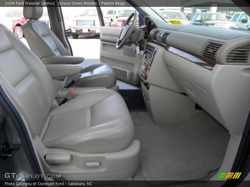 Spruce Green Metallic / Pebble Beige 2004 Ford Freestar Limited